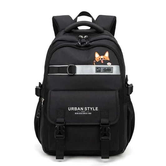 Sac À Dos Étudiant Pour Collégiens Et Lycéens, Sac À Dos Léger De Grande Capacité Pour Garçons, Simple Mode