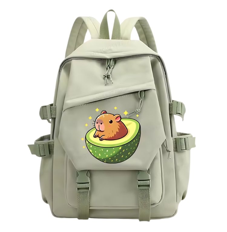 Sac à dos "Capybara Avocat"
