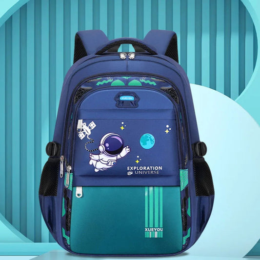 Kids Backpack Children School Bags for Boys Astronaut School Backpack Waterproof Primary Book Bag Mochila Infantil