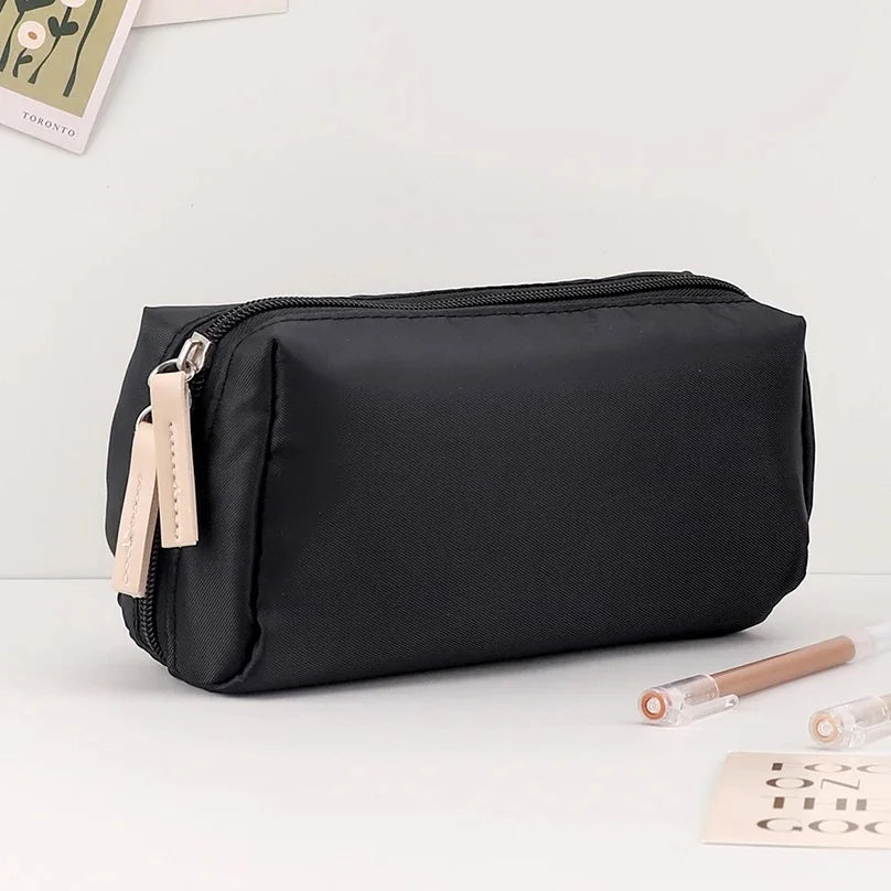 Large Capacity Pencil Case Estuches Escolares Pencilcase Back to School Stationery Soft Trousse School Supplies Pencil Pouch