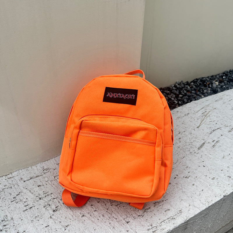 Sac à dos enfant léger en toile – Simple et pratique (3-12 ans)-2