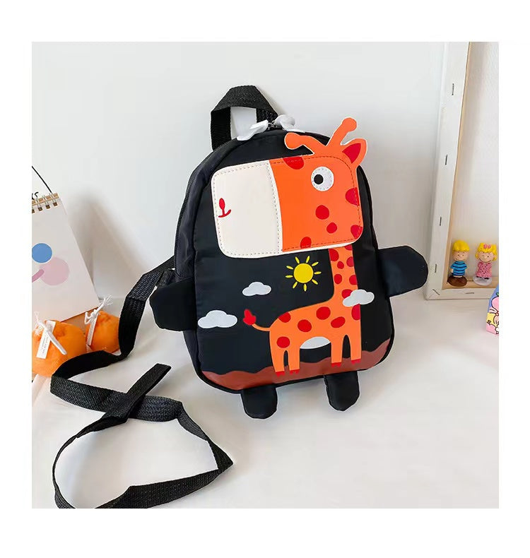 Sac à dos enfant motif animaux – Léger et pratique pour maternelle et primaire-2