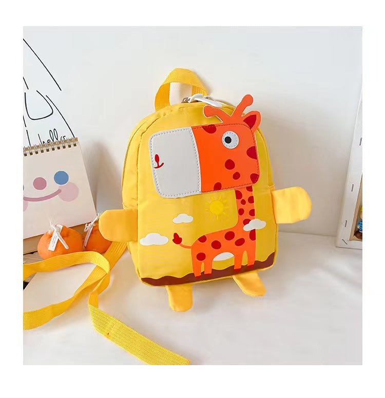 Sac à dos enfant motif animaux – Léger et pratique pour maternelle et primaire-3