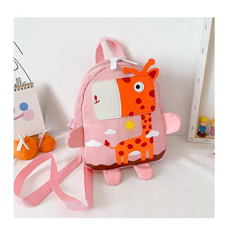 Sac à dos enfant motif animaux – Léger et pratique pour maternelle et primaire-4