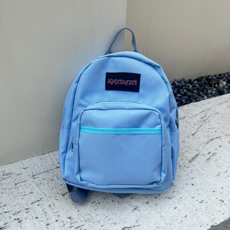 Sac à dos enfant léger en toile – Simple et pratique (3-12 ans)-4