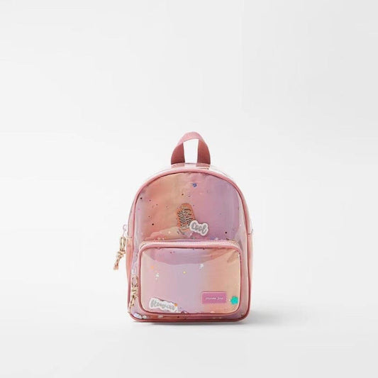 Sac à dos enfant rose brillant – Léger, élégant et résistant (0-12 ans)-0