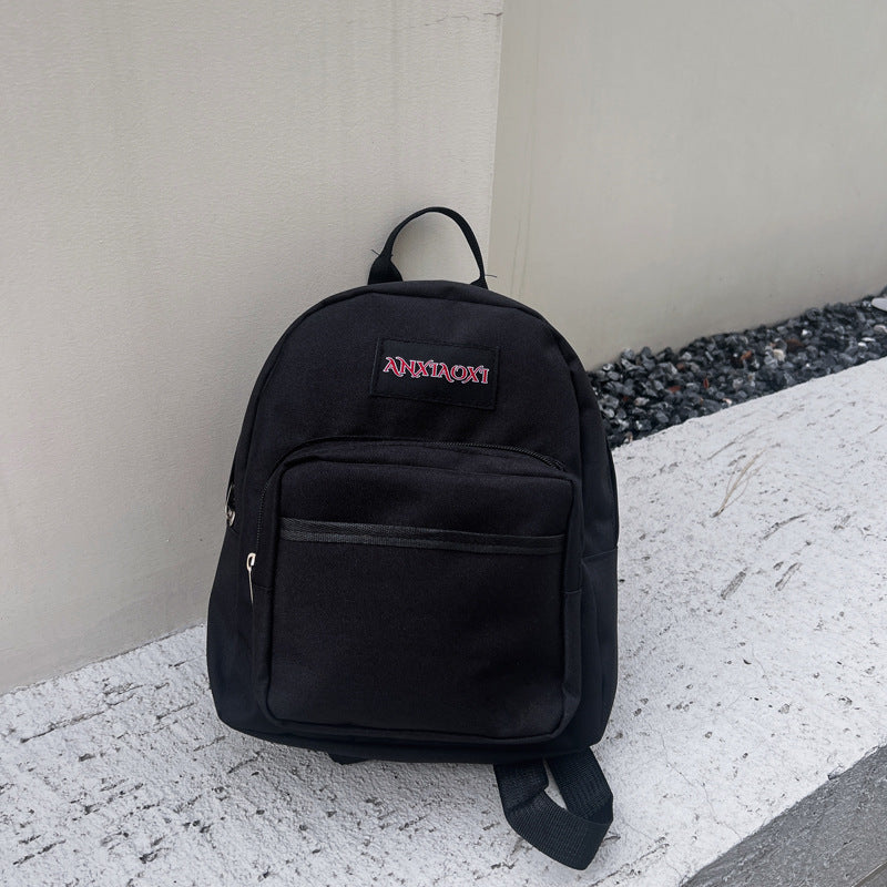 Sac à dos enfant léger en toile – Simple et pratique (3-12 ans)-5
