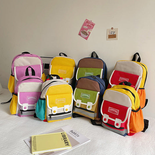 Sac à dos coloré pour enfants – Idéal école maternelle et primaire-0