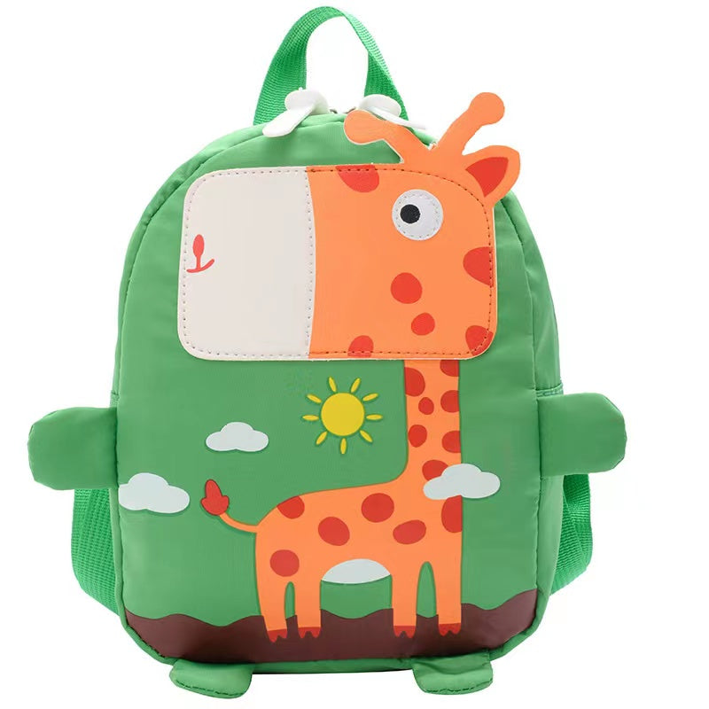 Sac à dos enfant motif animaux – Léger et pratique pour maternelle et primaire-8